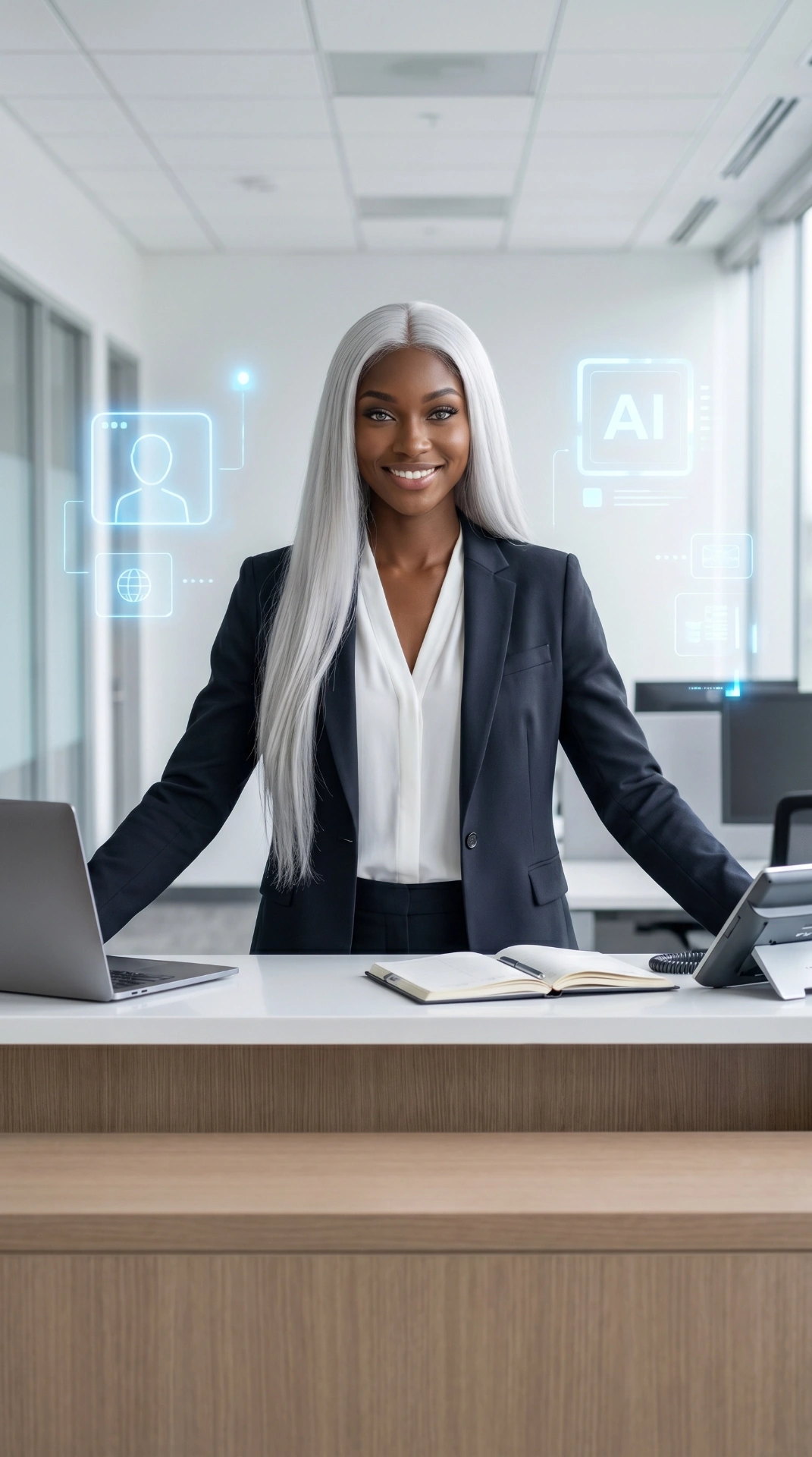 Harmony, AI Receptionist & Customer Support at AI Lomenie Technologies