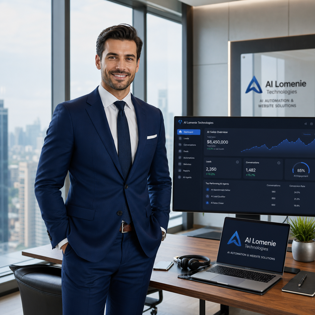 George, AI Sales Agent at AI Lomenie Technologies
