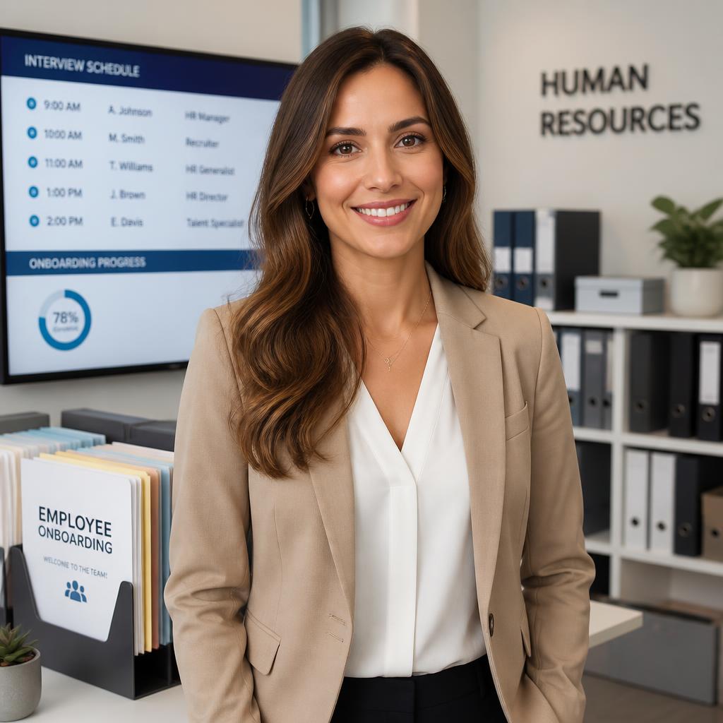 Geraldine, AI HR Assistant at AI Lomenie Technologies