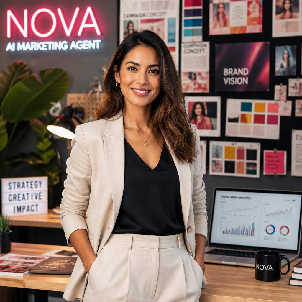 Nova, Marketing Agent at AI Lomenie Technologies
